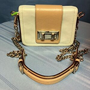 Rebecca Minkoff Cream and Tan Women's Purse